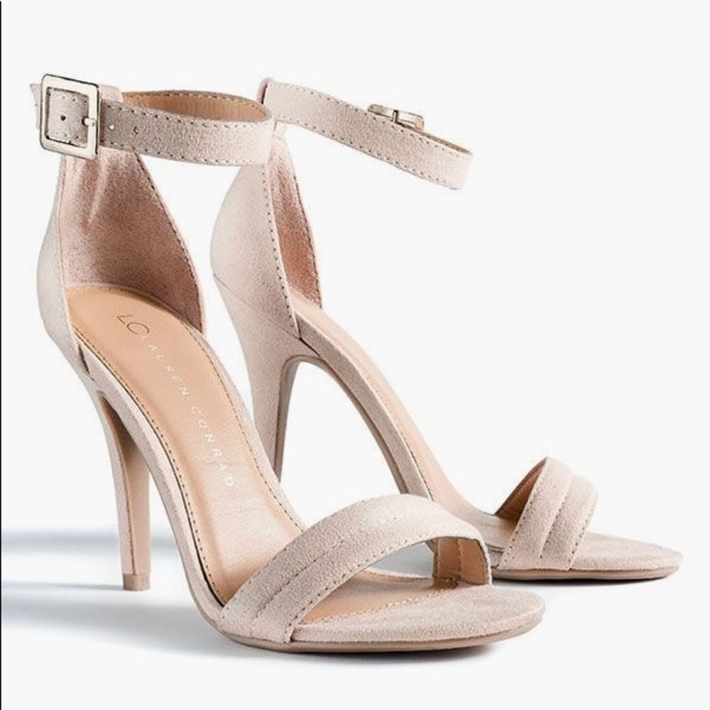 LC Lauren Conrad Strappy Dress High Heels